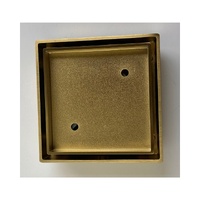 Tile Insert 115 x 115 x 20 - 90mm Outlet Brush Gold