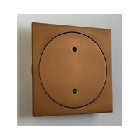 Clearout Cover SQUARE 110 x 110 - 100mm Outlet Copper