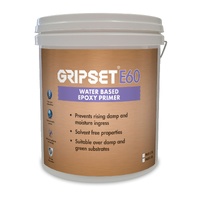 Gripset E60 - 2 Part Waterbase Epoxy Primer 4 Litre Kit