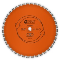 IQ Power Tools Hard CONCRETE Blade ORANGE Silent 420mm (16")