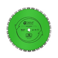 IQ Power Tools Super Hard Abrasive Blade Blade Silent GREEN 420mm (16")