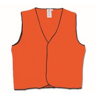 Hi Vis Orange Safety Vest Medium