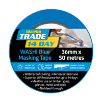 Uni-Pro 14 Day Masking Tape 36mm x 50m